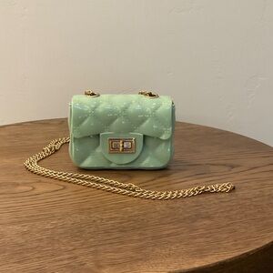 Mint Chain Shoulder Bag